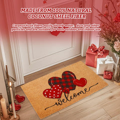 Whaline mat profile showing thickness and edge to prevent door binding and ease use