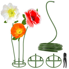 Whmayai front view of complete giant flower kit showing components and value