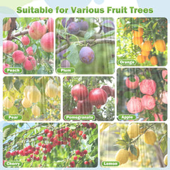 Whmayai drawstring base tightened to secure netting against pests