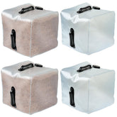 whumsdog front packaging showing four pool step weights for stable entry