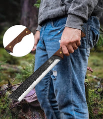 WICING blade closeup showing 3Cr13 steel edge for durable performance