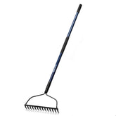 WIKER front view of full rake showing head and handle for reliable yard work