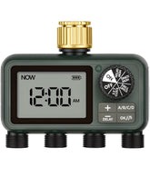 WILAWELS front view of brass timer showing durable construction and easy setup