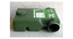 WILCO bait station open showing interior space and child-resistant lid for safe refills