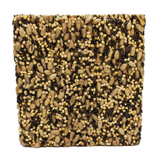 Wildlife Sciences close-up of seed cake texture highlighting bird-friendly mix