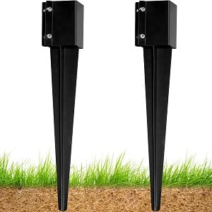 WIMART front view of 2-pack anchors showing durable design and easy setup