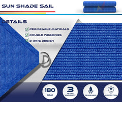 Windscreen4less fabric close-up showing 180gsm weave for breathable sun protection