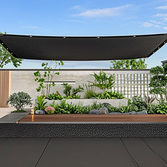 winemana installed over greenhouse providing cooler light and plant protection