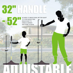 WINSLOW & ROSS telescoping pole extended to 52 inches for comfortable use