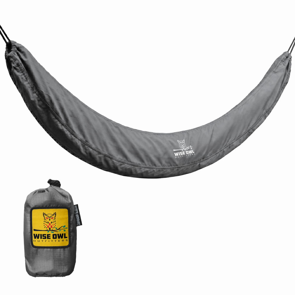 Wise Owl Outfitters hammock sleeve front view showing full coverage protection
