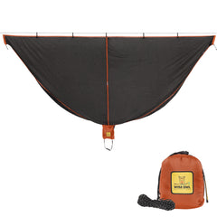 Wise Owl Outfitters SnugNet front view showing full hammock coverage and protection