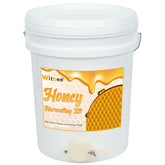 witbee front view of bucket showing lid and capacity for clean storage