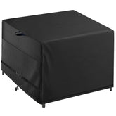 Wnanan cover front view showing full 38-inch square protection and waterproof benefit