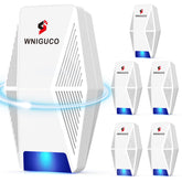 WNIGUCO front view six-pack showing compact plug-in units for whole-home protection