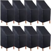 Woanger front view covered chair showing full protection and neat fit