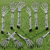 Wonderjune front packaging showing ten skeleton hands for instant yard impact
