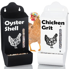woobud CluckRoots front view shows no-spill design and neat feeding