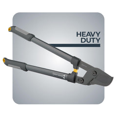 WOODLAND TOOLS front view showing full 28-inch lopper for powerful cuts