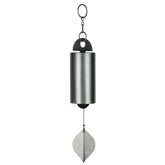 Woodstock Chimes front view showing whole 24-inch windbell and deep tone benefit