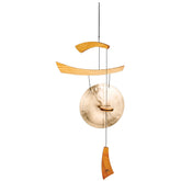 Woodstock Chimes Emperor Gong front view showing design and curb appeal