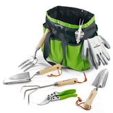 WORKPRO tote and 8-piece tool set front view showing organized kit benefit