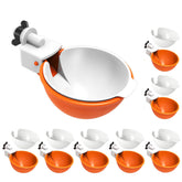 WORLEYX front view of orange water cup pack showing durable design and easy installation