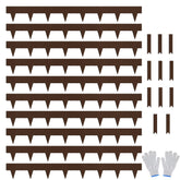 Worth Garden front packaging showing 10 steel edging strips for quick installation
