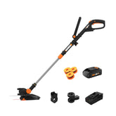 WORX GT front view showing compact 3-in-1 design and lightweight benefits