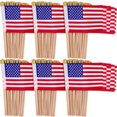 WovWeave front view of boxed 150-pack flags showing quantity and packaging benefit