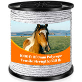 Wowangce front view of 1000ft roll showing label and length benefit