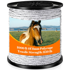 Wowangce front view of 1000ft roll showing label and length benefit
