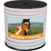 Wowangce front view of polytape roll showing label and length, highlights convenience