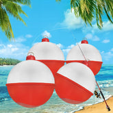 WPZQBW front view showing red white bobbers and packaging benefit visibility