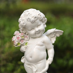 WSHMZYHOME side profile detail demonstrates cherub expression and charm