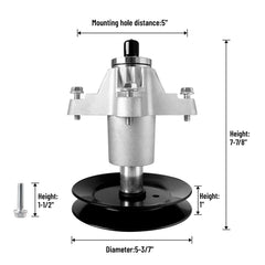 wyevee spindle pulley closeup highlighting precise pulley diameter benefit
