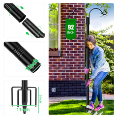 XDW-GIFTS five prong base detail showing stable ground hold and improved anti-tilt support