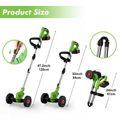 XIELAOBAN adjustable handle extended demonstrating ergonomic reach and comfort