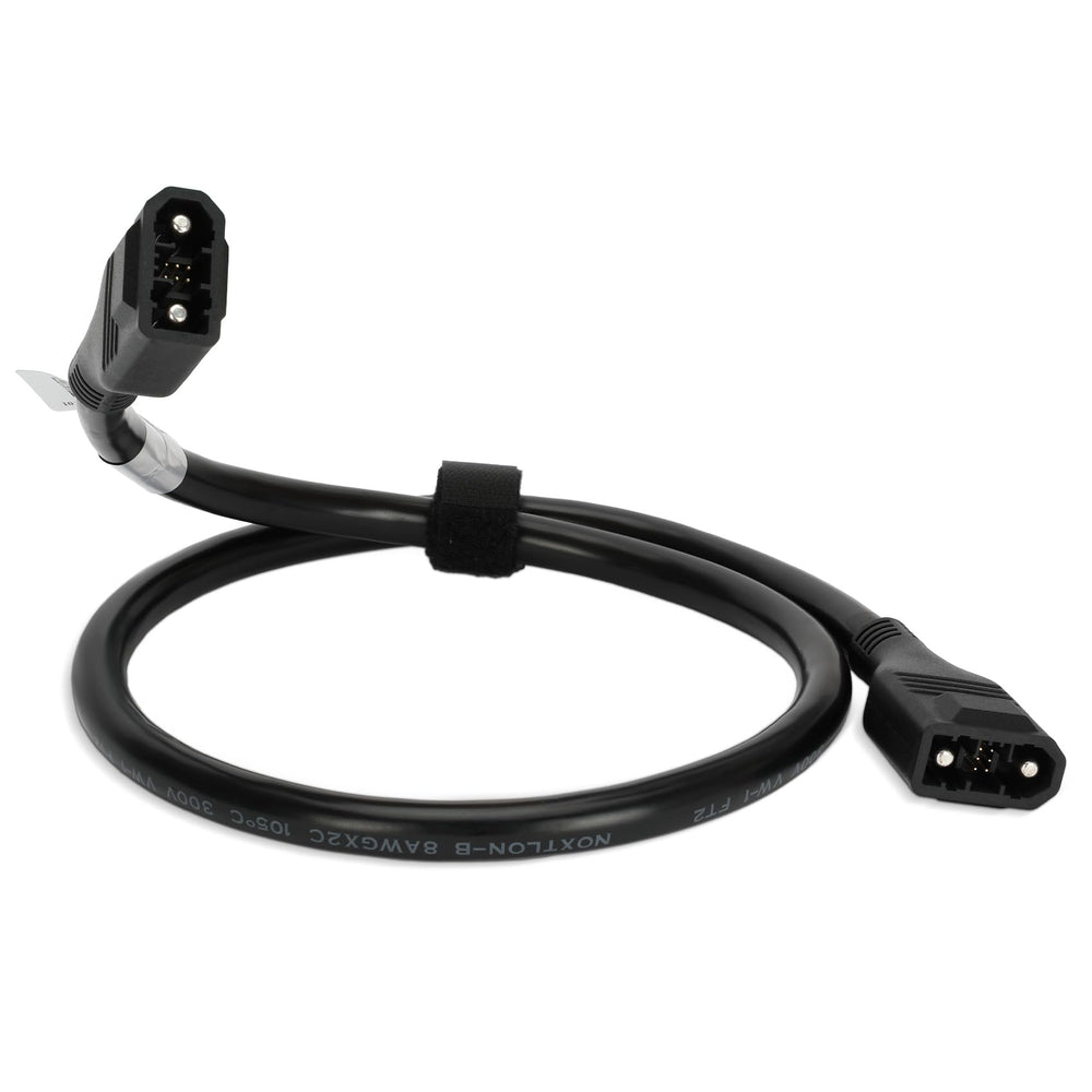 Xiozugibi XT150 front connector showing secure fit and reliable contact