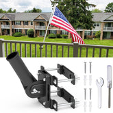 YAARHEJ front rail mount showing secure clamp and corrosion resistance benefit