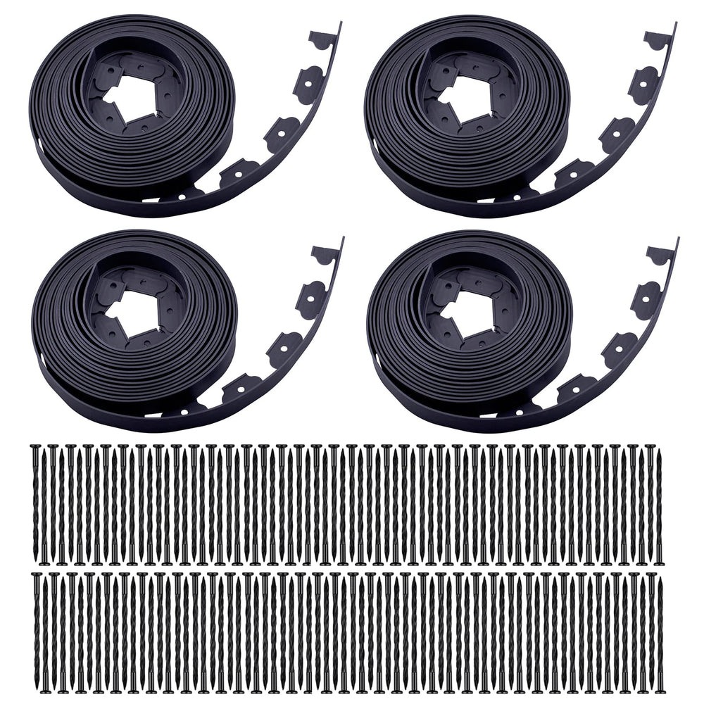 YANEYRIE front packaging showing 160ft kit and included spikes benefit easy setup