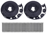 YANEYRIE front view of 60ft edging kit showing compact packaging and included spikes