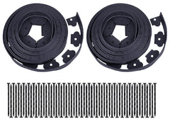YANEYRIE front view of 60ft edging kit showing compact packaging and included spikes