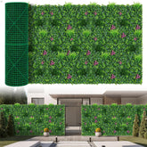 Yangrass front view of full 40x120 panel showing dense mint leaves for instant greenery