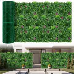 Yangrass front view of full 40x120 panel showing dense mint leaves for instant greenery
