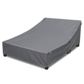 YANGSHILEI front view of cover fitting double chaise, protects furniture outdoors