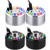 Yaomiao front view of four foggers showing compact design and easy placement