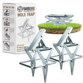 YARDDOG front view of two traps ready to protect yard