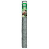 YARDGARD front view of rolled poultry netting showing dimensions and durable finish