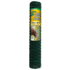 YARDGARD roll front view showing full 24-inch by 25-foot fencing, durable containment