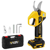 YAWV front view of shears showing body and blade for clear power advantage